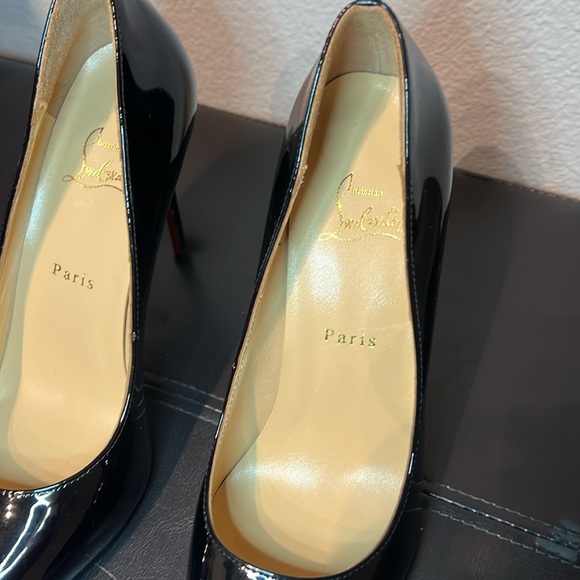 Christian Louboutin Patent Leather Kate 100mm Heels size 41 /10 - Picture 2 of 11